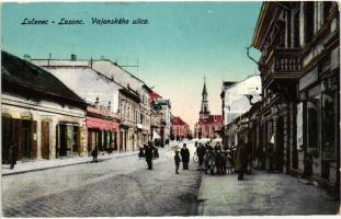Losonc, Lucenec; Vajanského ulica / street / Vajansky utca