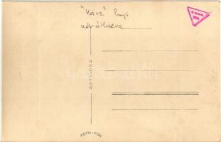 Pozsony, Pressburg, Bratislava; Vácz (hajó neve áthúzva)  oldalkerekes gőzhajó a várnál / Hungarian ...