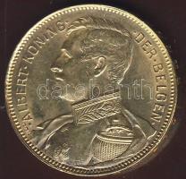 Belgium 1914. 20Fr Au 6,4516g flamand variáns A pozíció T:2+/2