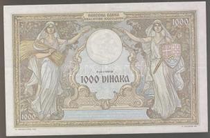 Jugoszlávia 1931. 1000D T:II