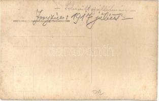 1917 Galícia. Sebesült osztrák-magyar katonák szállítása / WWI transporting the injured Austro-Hunga...