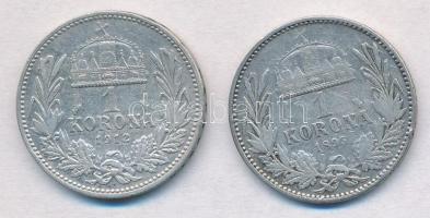 1895KB-1912KB 1K Ag "Ferenc József" (2x) T:2-,2
Adamo K5,K5.1