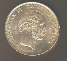 Dánia 1877. 20Kr Au 8,9606g IX.Krisztián T:1-/2+