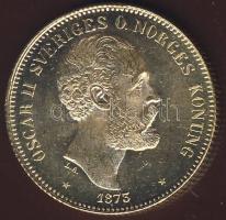 Svédország 1873. 20Kr Au 8,9606g II.Oszkár T:1-/2+