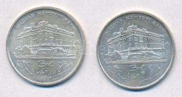 1993. 200Ft Ag "MNB" (2x) T:2