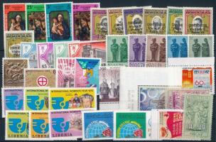 1960-2007 5 klf sor + 15 klf önálló érték, 1960-2007 5 diff sets + 15 diff stamps