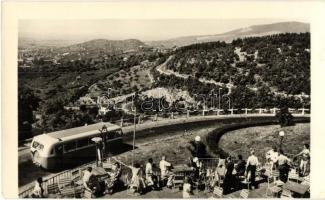 10 db MODERN magyar városképes lap autóbuszokkal / 10 modern Hungarian town-view postcards with auto...