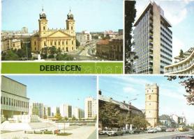 10 db MODERN magyar városképes lap autóbuszokkal / 10 modern Hungarian town-view postcards with autobuses