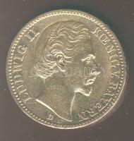 Német Császárság/Bajorország 1878D 20M Au 7,965g T:2-/3 R! Csak 50000db!
