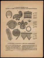 Undi Mária Magyar Kincsesláda. Művészi, eredeti rajz- és hímzésminták gyűjteménye. I. füzet: Sárközi...