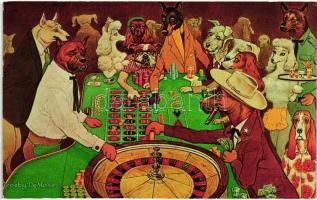 3 db VEGYES kutya motívumlap / 3 mixed dog motive postcards