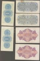 Ausztria/nemzetközi megszállás 1944. 1Sch (4x), 2Sch (2x), 5Sch (2x) T:II,II/III