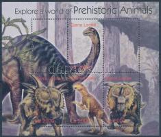 Prehistoric Animals minisheet, Ősállatok kisív