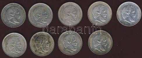 1947. 5Ft Ag "Kossuth" (9x) T:2,2/3