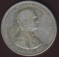 1930. 5P Ag "Horthy jobbra" T:3