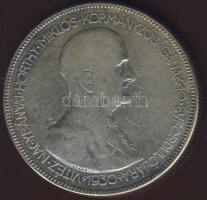 1930. 5P Ag "Horthy jobbra" T:3