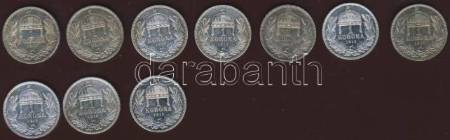 1915. 1K Ag (10x) T:1,1/2