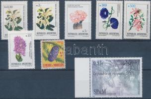 1984-2006 8 klf önálló érték, 1984-2006 8 diff stamps