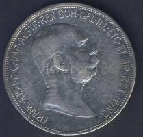 Ausztria 1908. 5K Ag "Jubileum" T:2-/3+