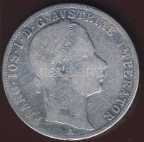 Ausztria 1860A 1Fl Ag T:3/4+