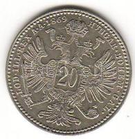 Österreich, 1869, 20 Kreuzer, Silber, J.340, Erh.:vz / kiváló