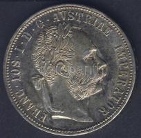 Ausztria 1878. 1Fl Ag T:2/2-