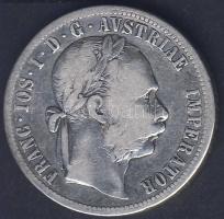 Ausztria 1878. 1Fl Ag T:3/3-