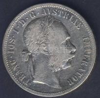 Ausztria 1879. 1Fl Ag T:3/3-