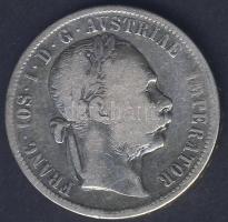 Ausztria 1880. 1Fl Ag T:3/3-