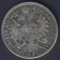 Ausztria 1885. 1Fl Ag T:2-/3+