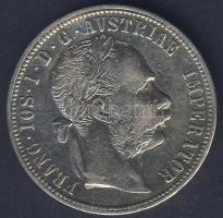 Ausztria 1885. 1Fl Ag T:2-/3+