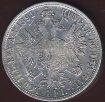 Ausztria 1891. 1Fl Ag T:2-/3+