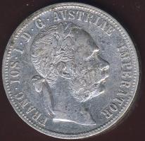 Ausztria 1891. 1Fl Ag T:2-