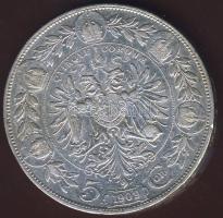 Ausztria 1909. 5K Ag T:2-/3+