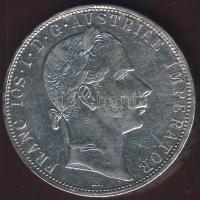 Ausztria/magyar verdejel 1860E 1Fl Ag T:2/2+