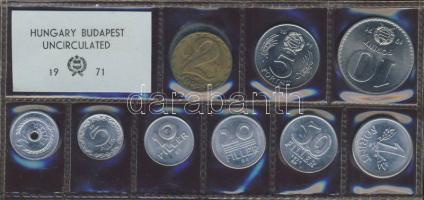 1971. 2f-10Ft 9db klf, forgalmi szettben T:BU
