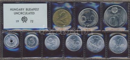 1972. 2f-10Ft 9db klf, forgalmi szettben T:BU