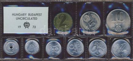 1973. 2f-10Ft 9db klf, forgalmi szettben T:BU