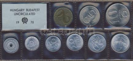 1975. 2f-10Ft 9db klf, forgalmi szettben T:BU