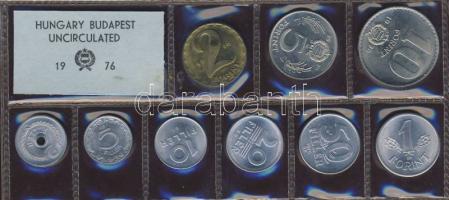 1976. 2f-10Ft 9db klf, forgalmi szettben T:BU