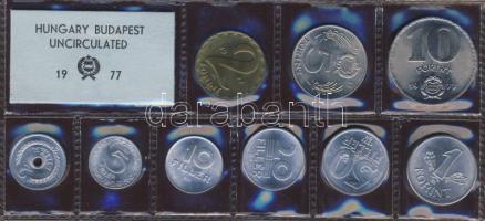 1977. 2f-10Ft 9db klf, forgalmi szettben T:BU