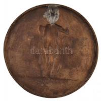 DN "Jamobree Gödöllő Hungary 1933" öntött Br plakett, hátoldalon füllel (121mm) T:2