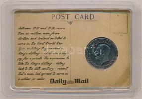 Nagy-Britannia 2014. "I. Világháború 1914-1918 / The Daily Mail emlékérem" fém emlékérem, ...