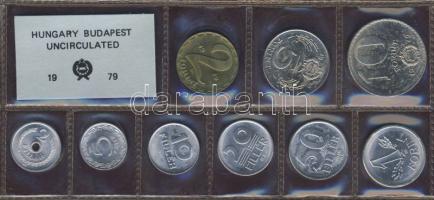 1979. 2f-10Ft 9db klf, forgalmi szettben T:BU