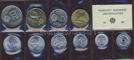 1983. 2f-20Ft 10db klf, forgalmi szettben T:BU