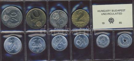 1985. 2f-20Ft 10db klf, forgalmi szettben T:BU