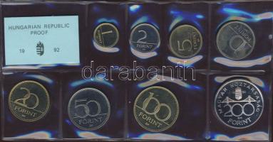 1992. 1Ft-200Ft 8db klf, forgalmi szettben T:PP Csak 1000db!