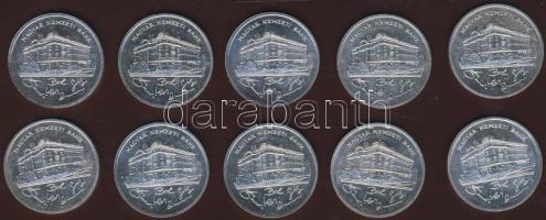 1992. 200Ft Ag (10x) "MNB" T:BU