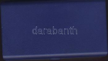 1990. 500Ft Ag + 500Ft Ag "Mátyás király" pár T:PP Eredeti díszdobozban, tanúsítvánnyal!