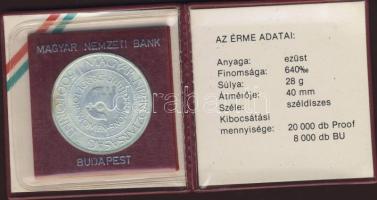 1984. 500Ft Ag "Nők évtizede" T:BU Csak 8000db! Eredeti tokban, tanúsítvánnyal!